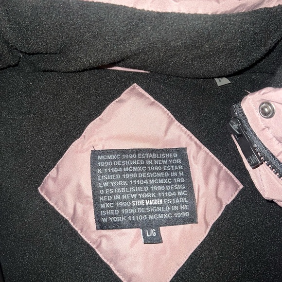Steve madden womens pink winter jacket - Picture 3 of 5